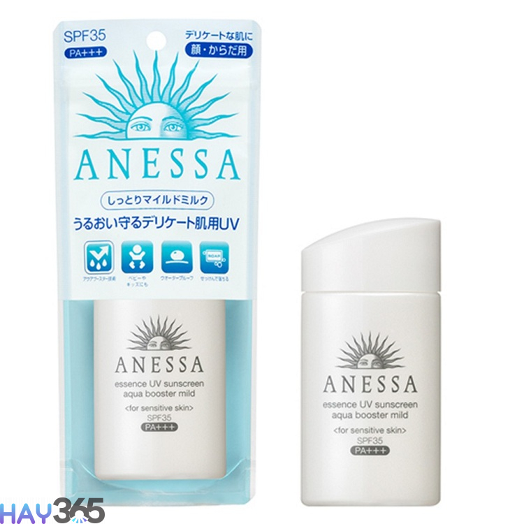 Kem chống nắng Anessa Essence UV sunscreen aqua booster mild