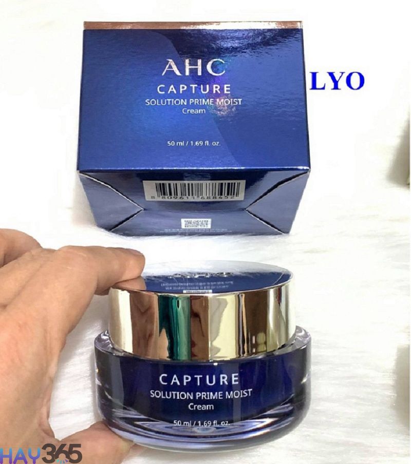 AHC Capture Moist Solution Max cream (màu xanh)