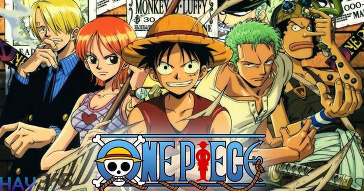 One Piece - phim anime hay dài tập kể về Luffy và nhóm hải tặc Mũ Rơm