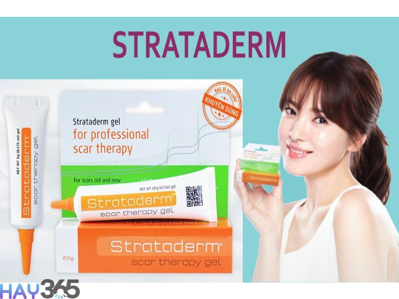 Những điều cần biết về kem trị sẹo Strataderm