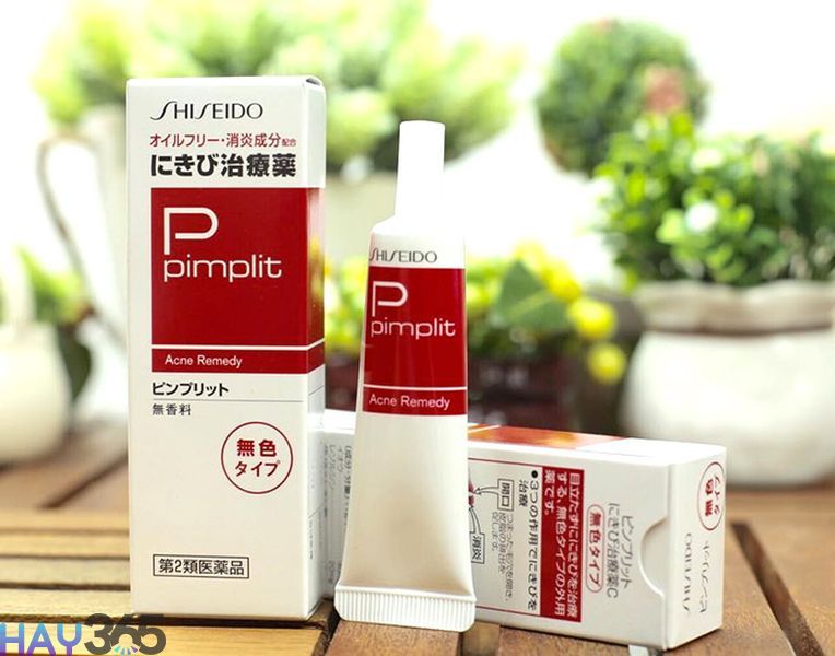 Shiseido Pimplit điều trị hiệu quả đối với mụn ẩn, mụn mủ, mụn trứng cá