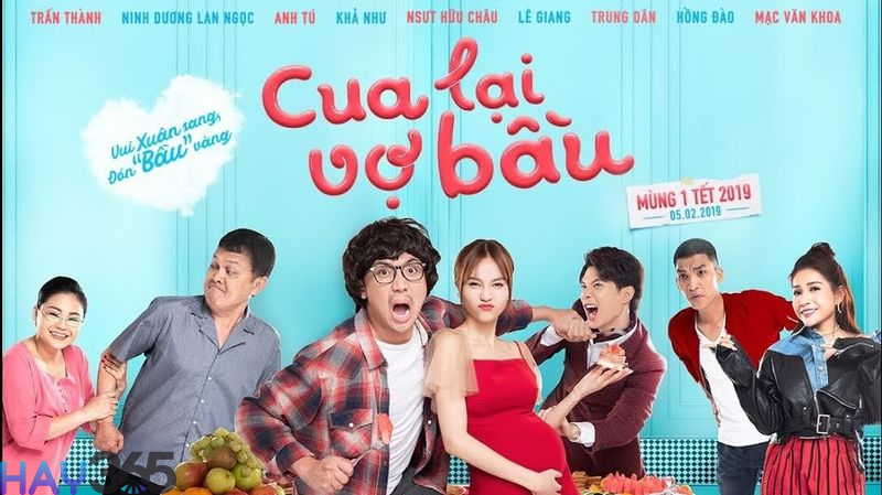 phim chiếu rạp Việt Nam hài hước - Cua lại vợ bầu