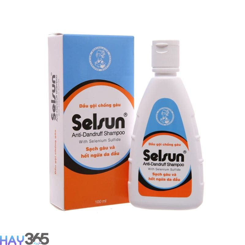 Selsun là dầu gội trị gàu được dùng phổ biến hiện nay