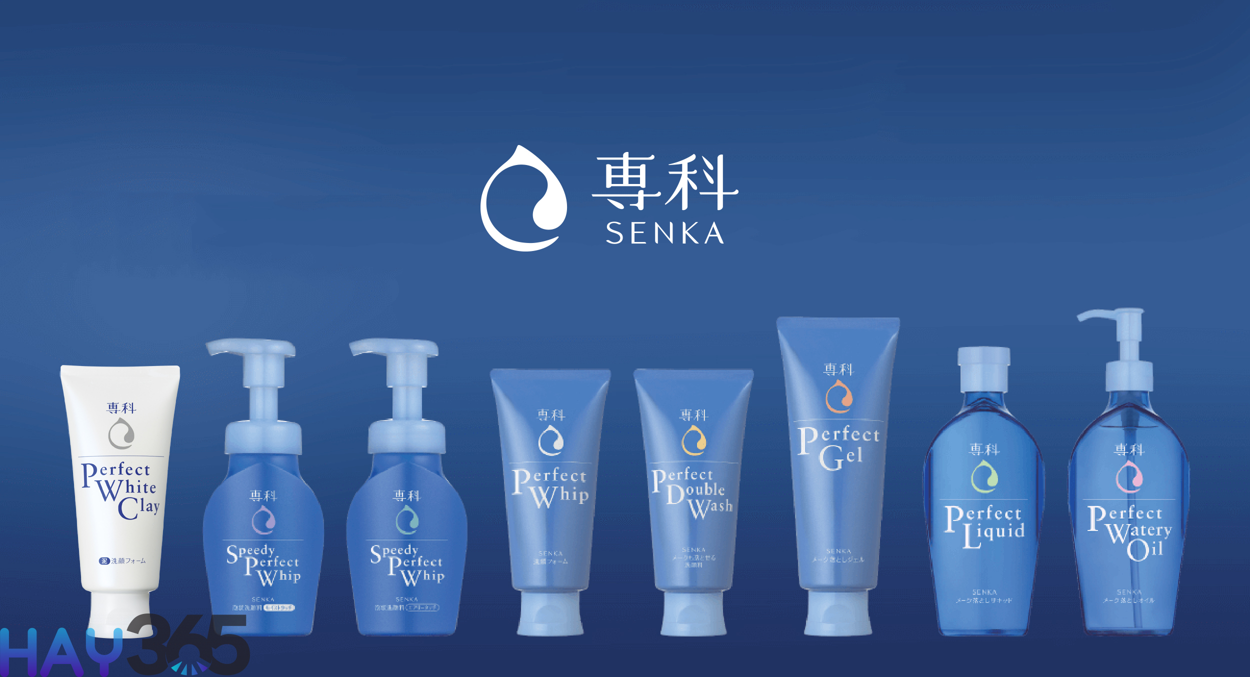 Senka thuộc Tập đoàn mỹ phẩm Shiseido Nhật Bản