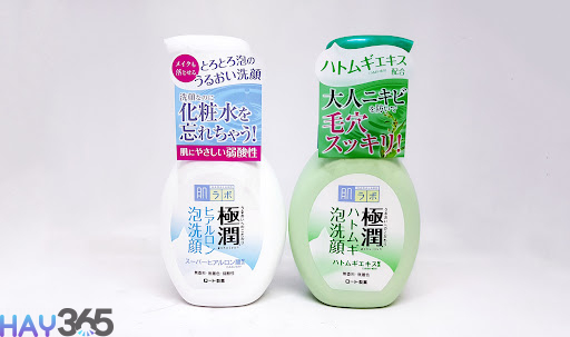 2 dòng sữa rửa mặt Hada Labo nội địa Nhật Bản