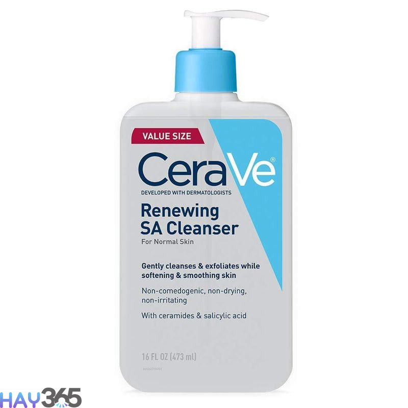 Sữa rửa mặt Cerave Renewing SA Cleanser